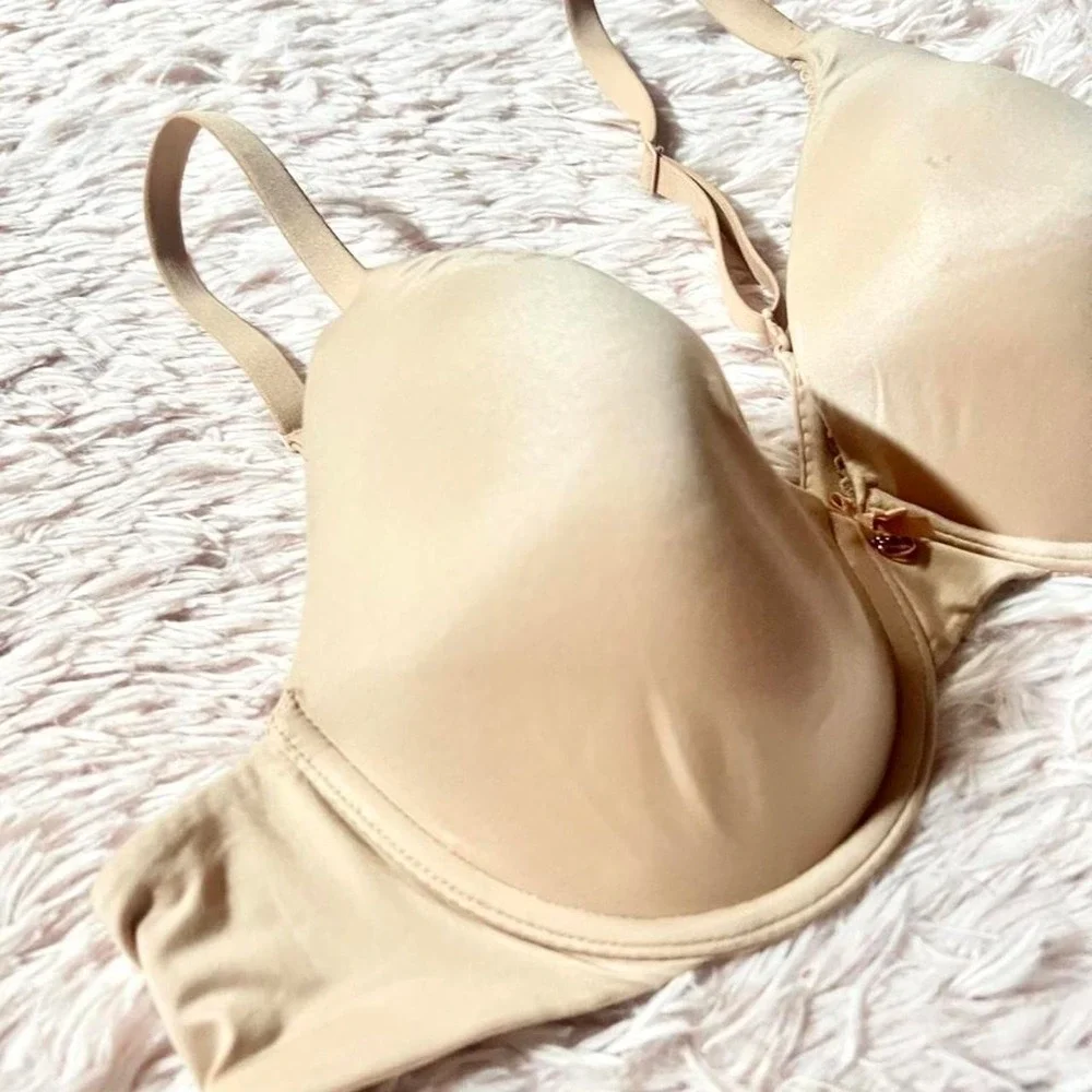 Victorias Secret Nude Classic‎ Timeless Lightly Padded Tshirt Bra Womens 36C